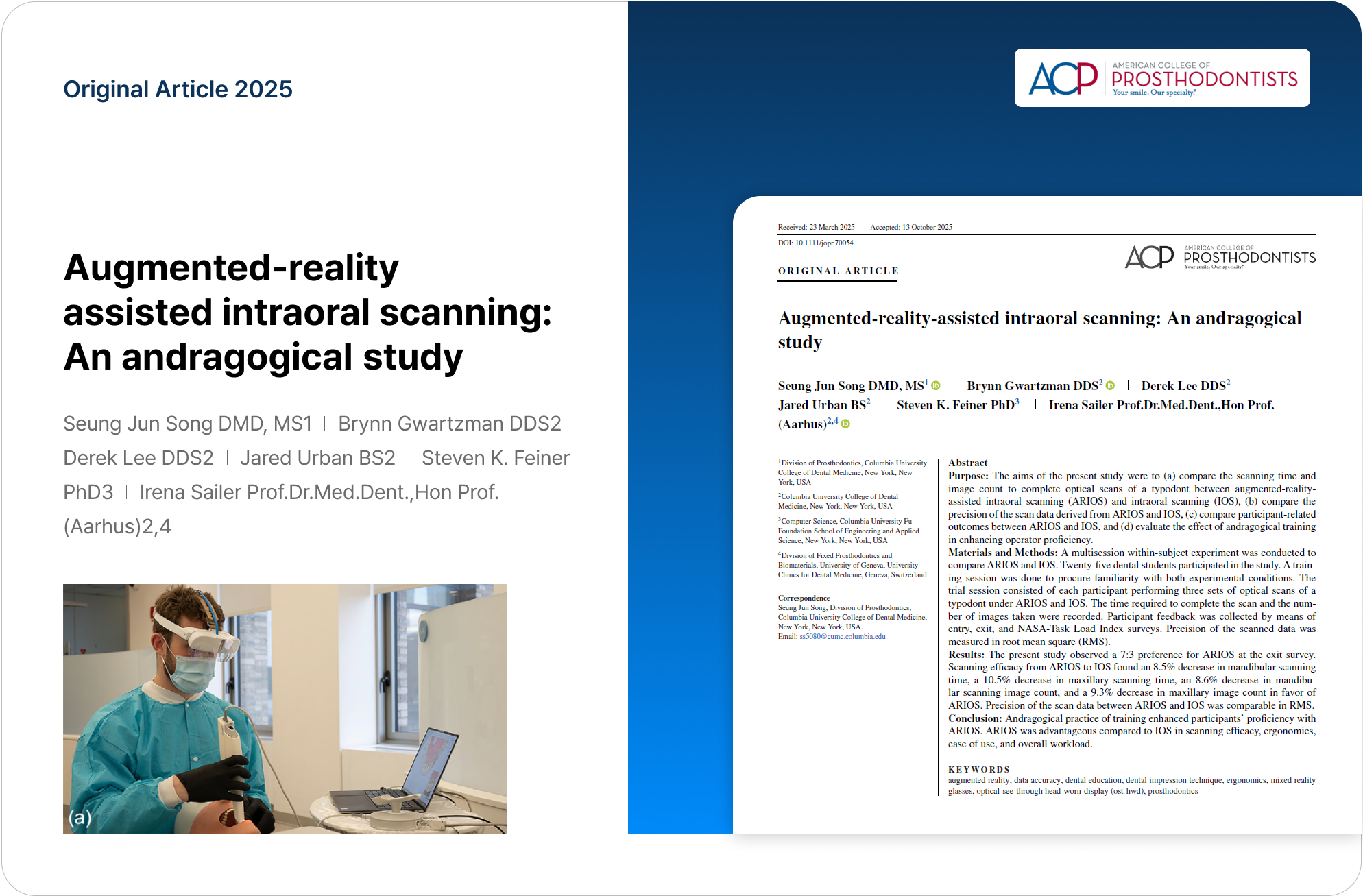 Augmented reality assisted intraoral scanning An andragogical study 3 2